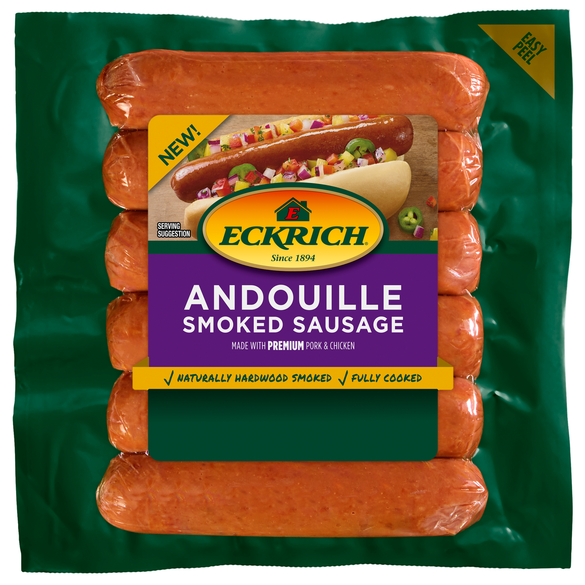 Jalapeno & Cheddar Smoked Sausage Links | Eckrich